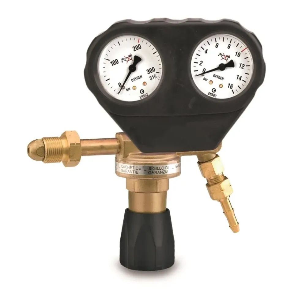 Kemper 203051F drukregelaar acetyleen met manometer