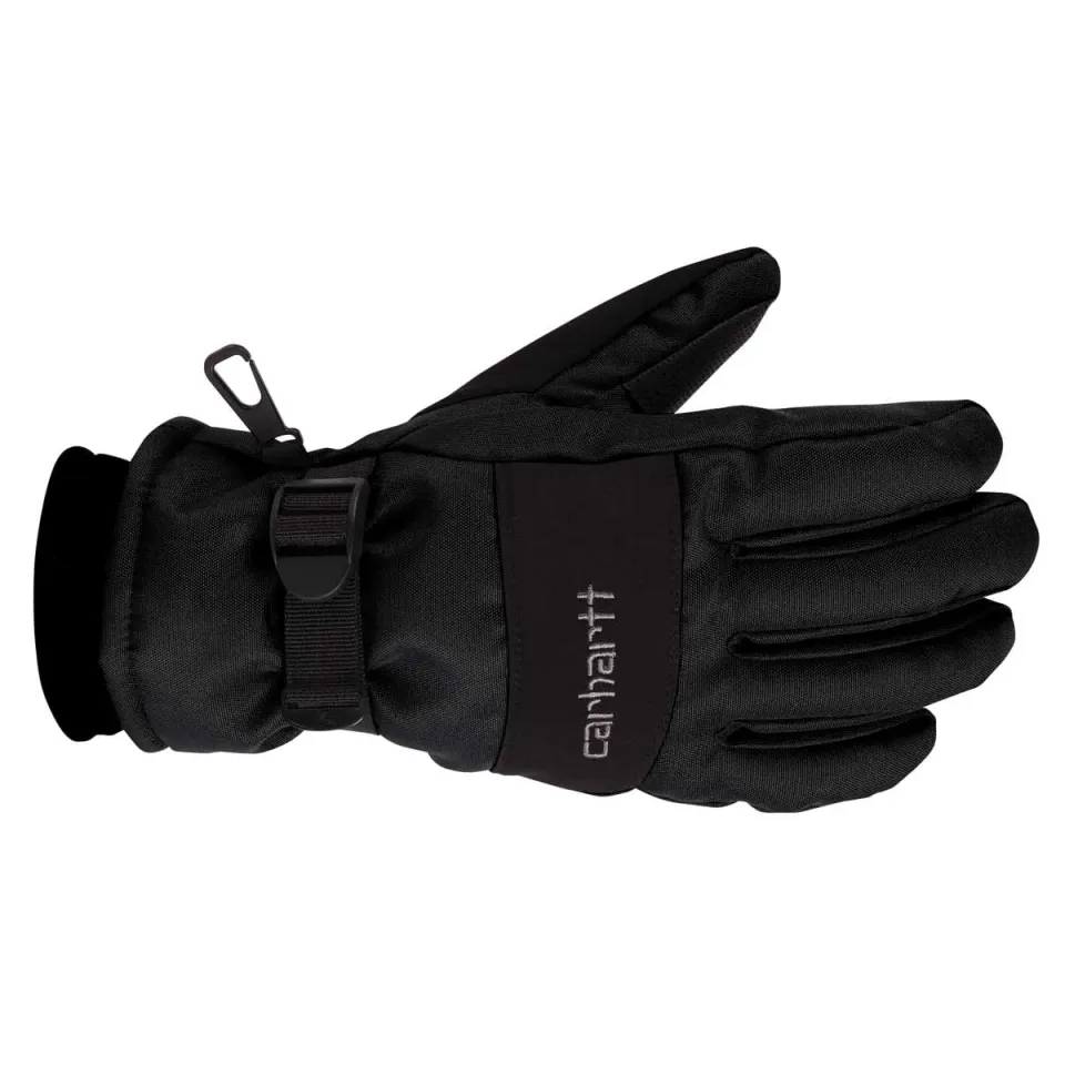 Carhartt Waterproof werkhandschoen zwart geïsoleerd