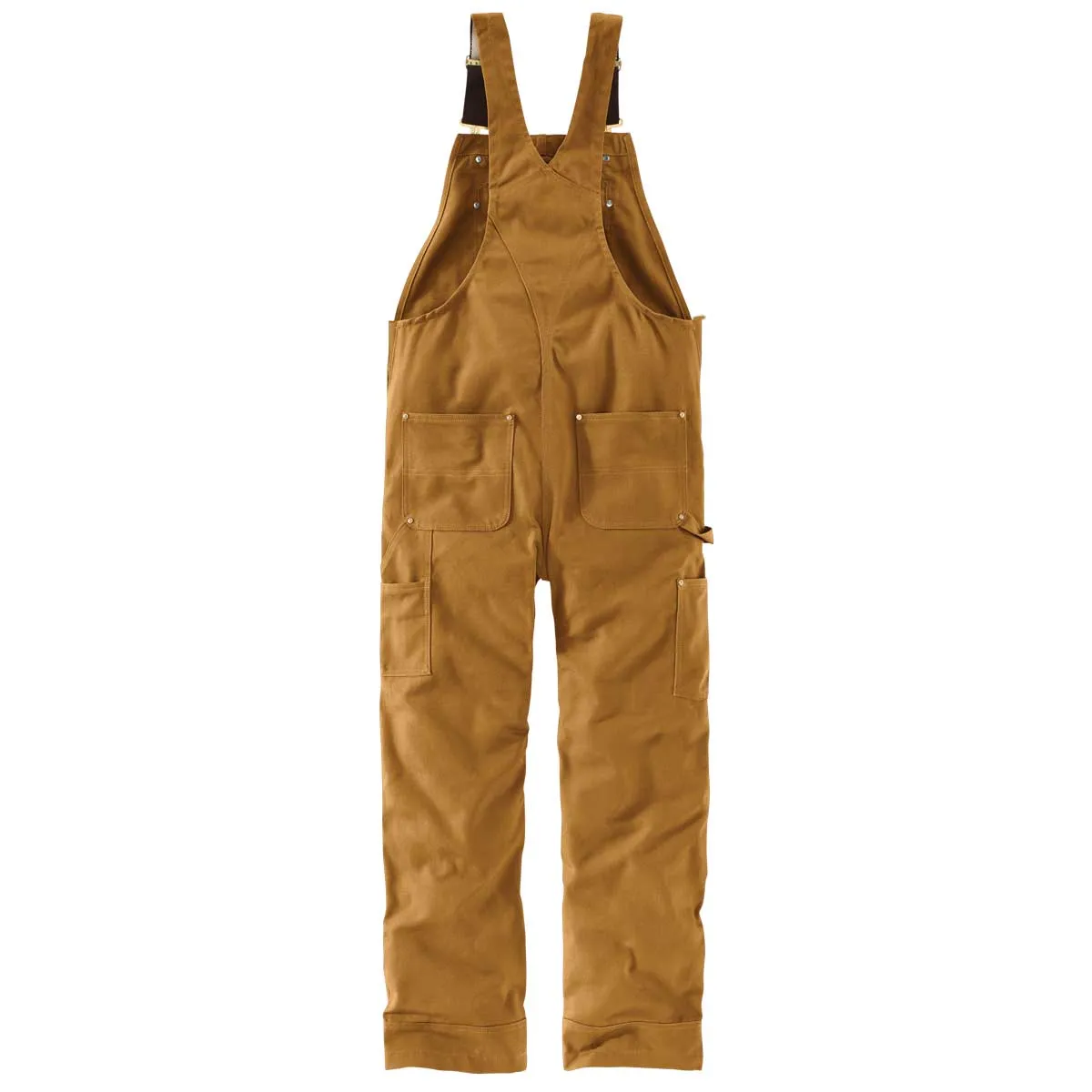 Carhartt Duck tuinbroek Bib Overall katoen bruin