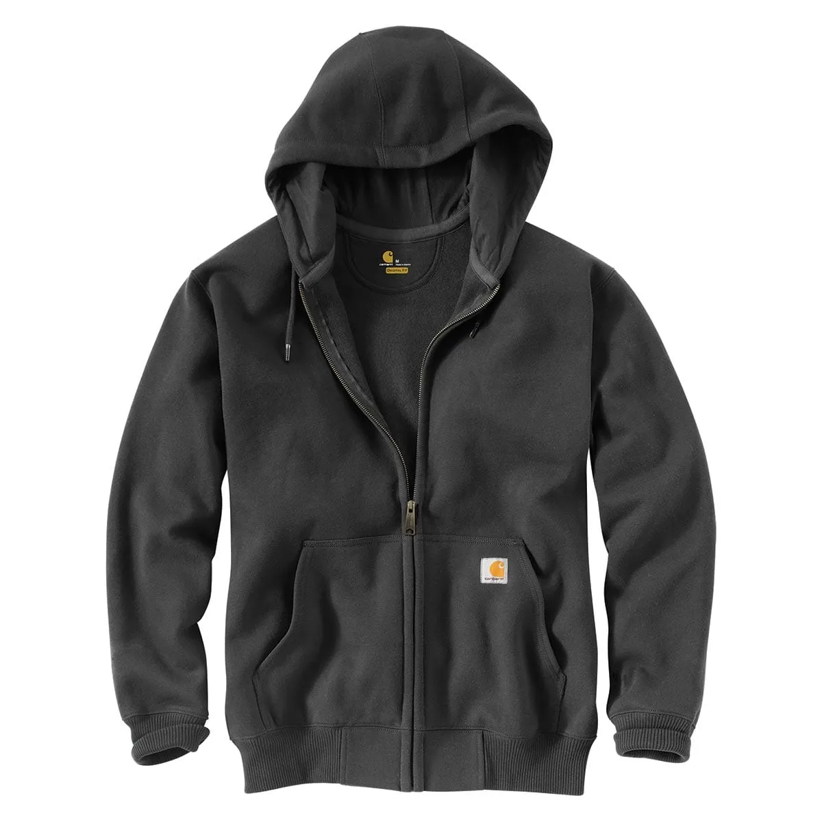 Carhartt Rain Defender sweater zwart met rits heavyweight