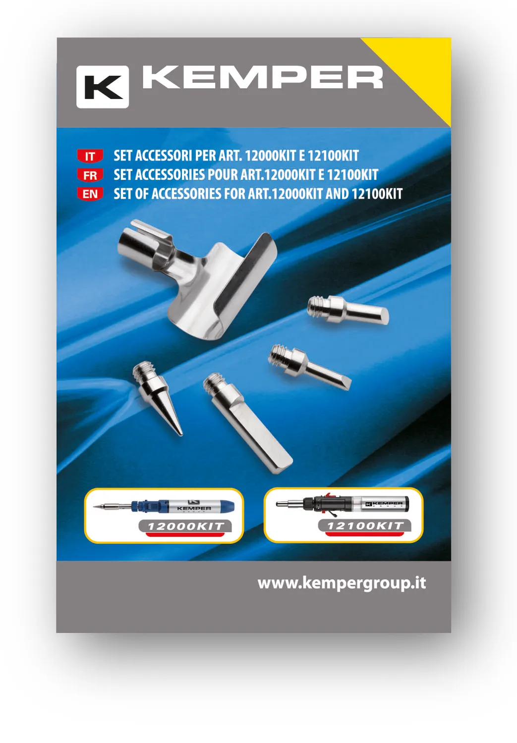 Kemper 12101 accessoireset microsoldeerbrander