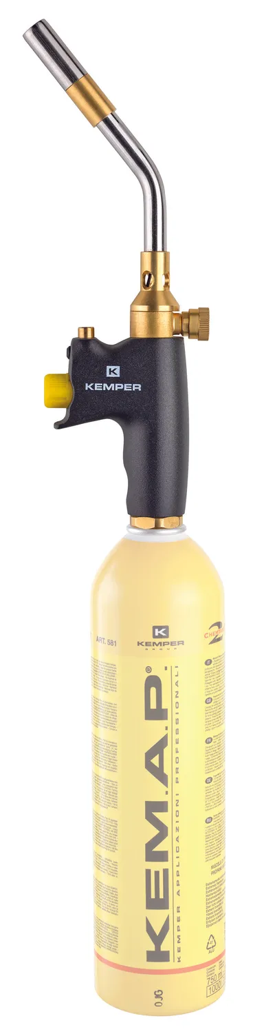 Kemper 1062E soldeerbrander professioneel vlam