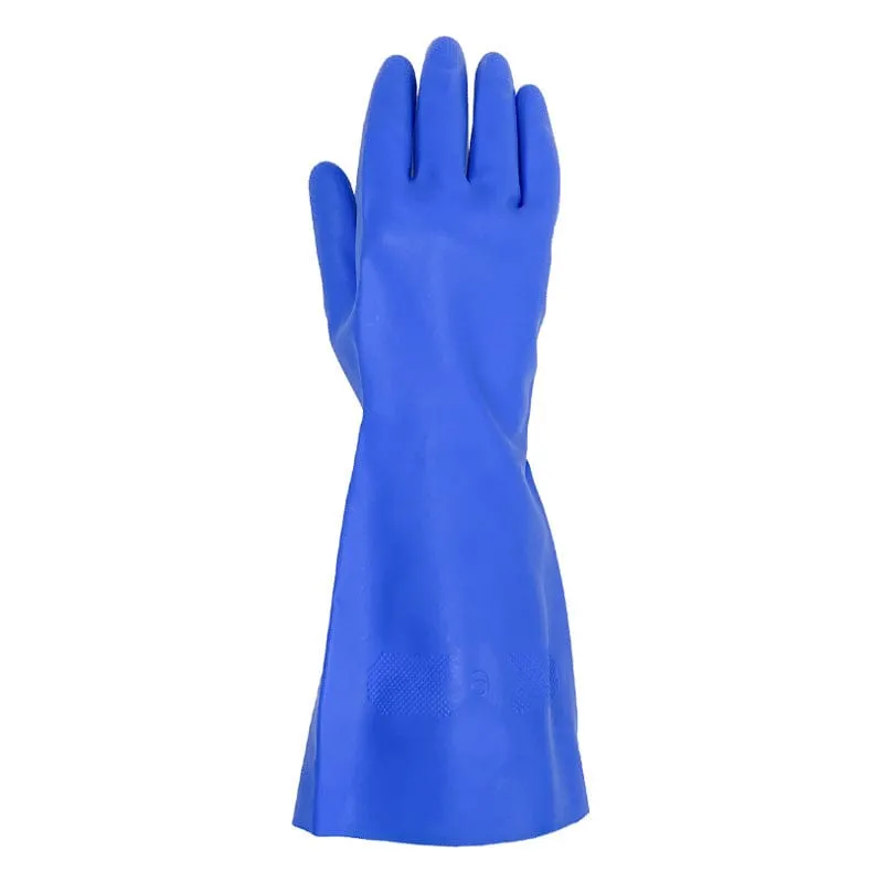 Gemplers chemische handschoenen nitril maat 9 flock 144 paar