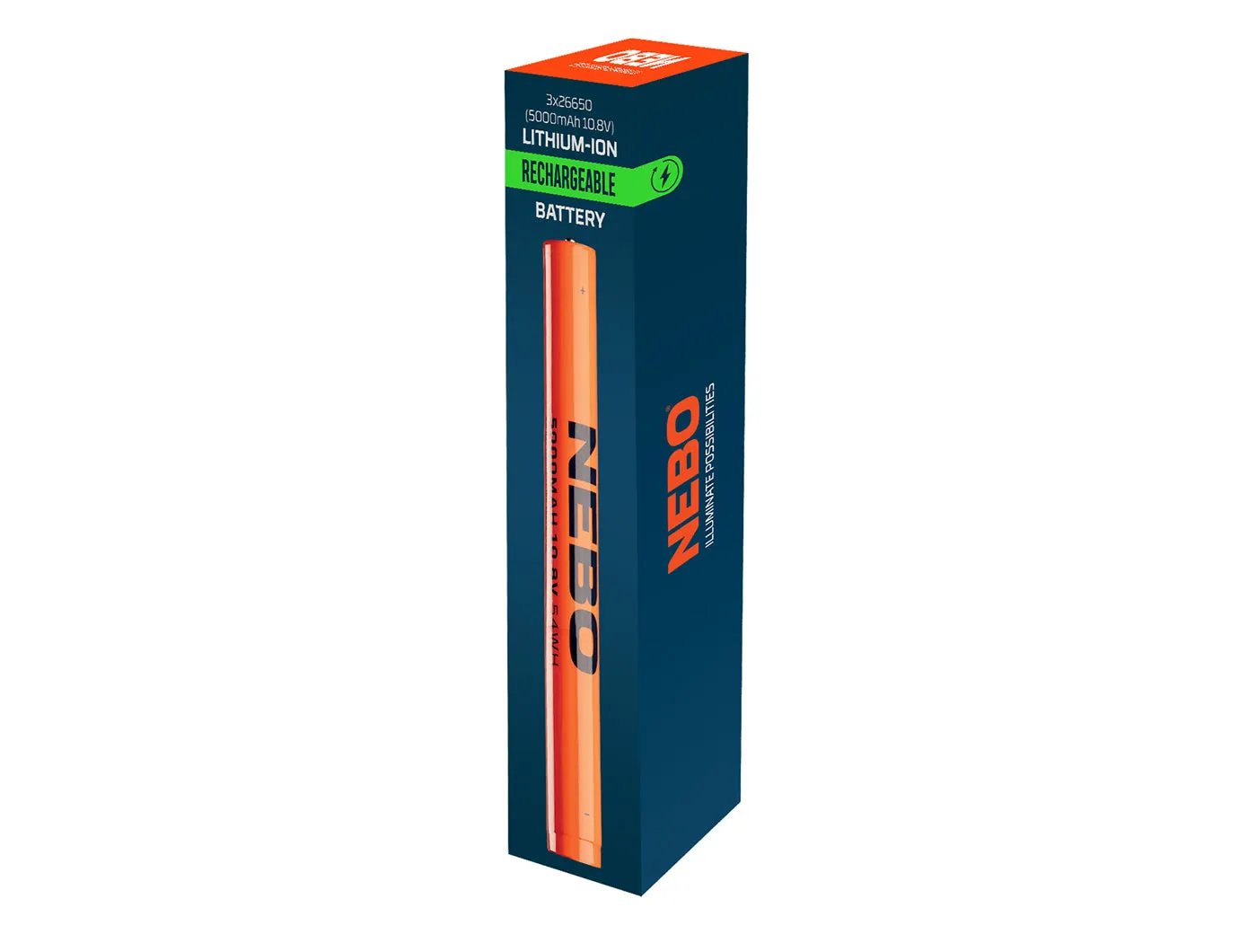 Nebo Davinci 18000 accu 3x26650 5000mAh 10,8V Li-ion