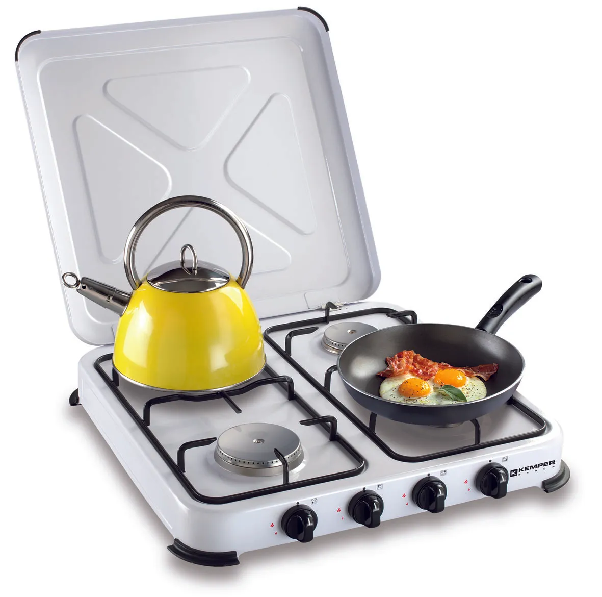 Kemper 104983 gasfornuis 4-pits staand