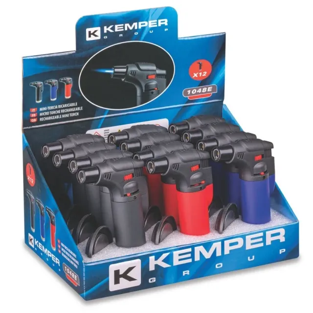 Kemper 1048E mini-zaklamp oplaadbaar 12 stuks