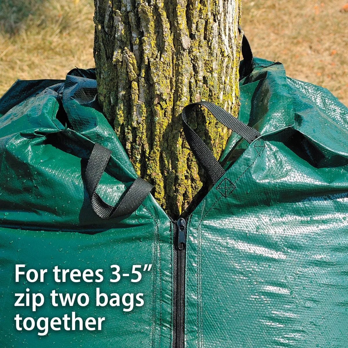 Gemplers Tree Watering Bag bewateringszak 20 gallon groen