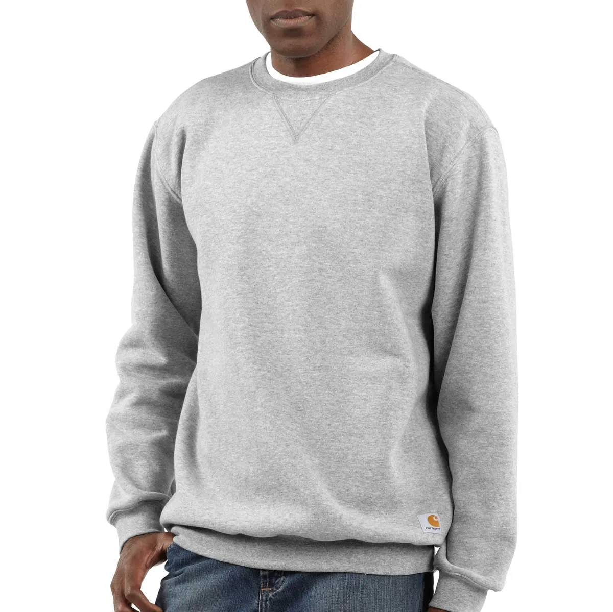 Carhartt K124 Loose Midweight sweater crewneck zwart