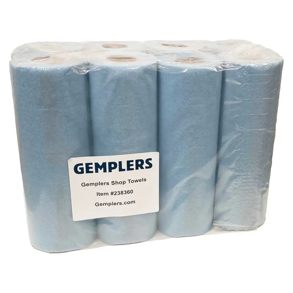 Gemplers Shop Towels poetsdoeken blauw absorberend