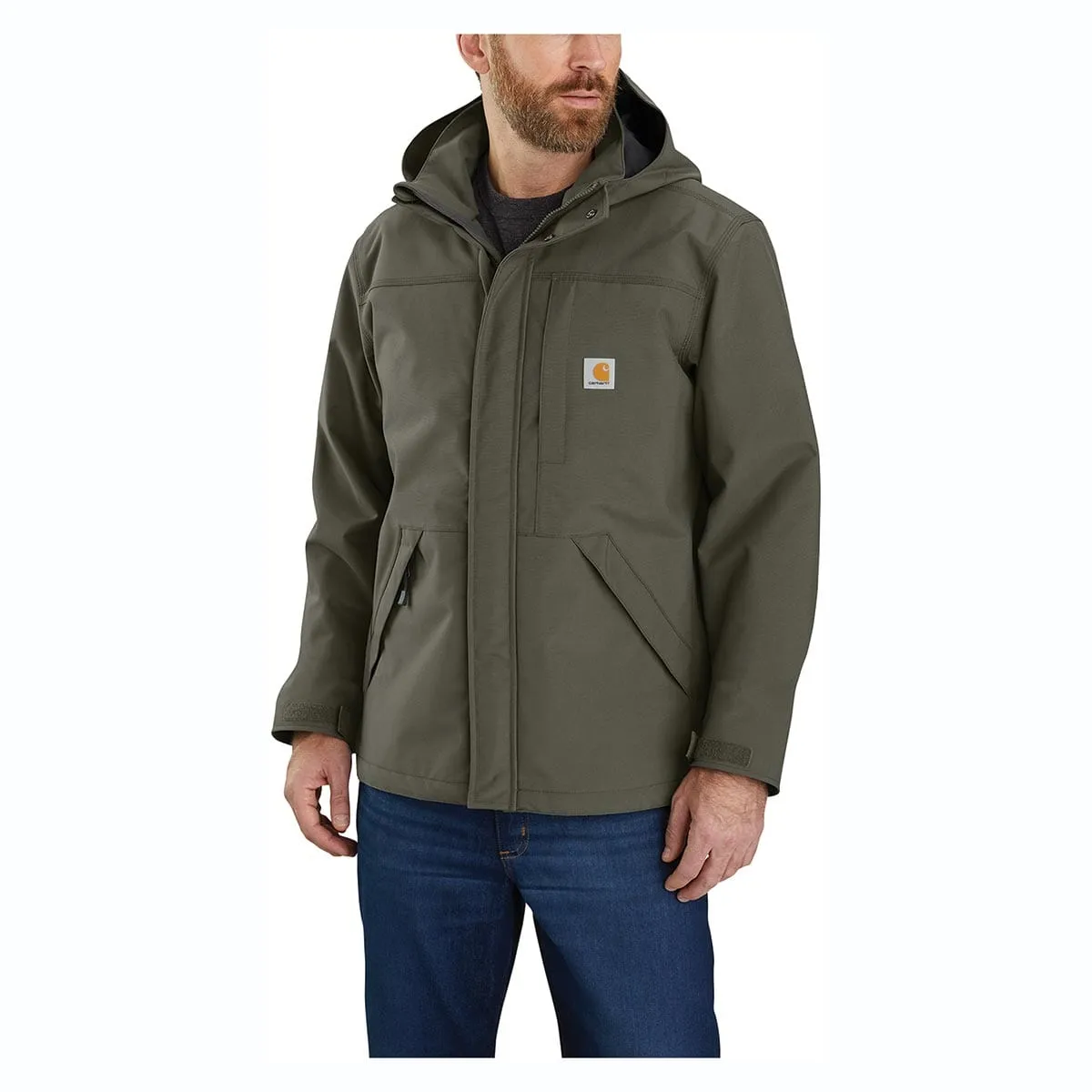 Carhartt Storm Defender werkjas heavyweight zwart heren