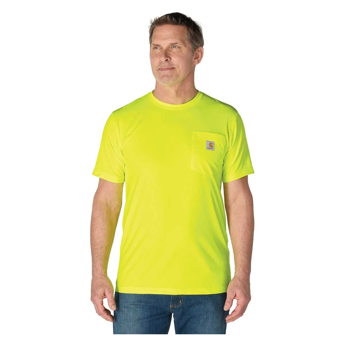 Carhartt Force T-shirt hi-vis Brite Lime / Orange S-XXL