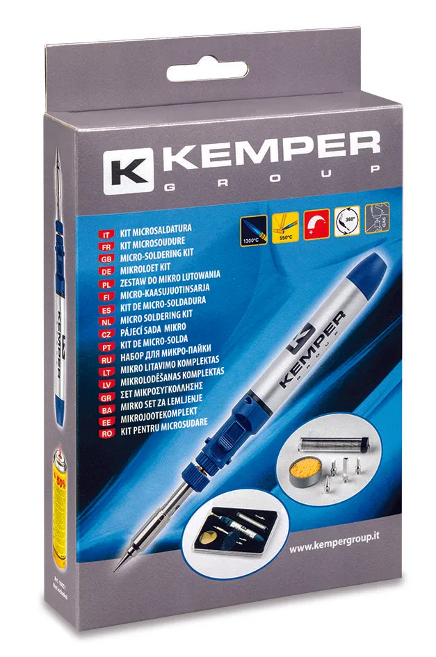 Kemper Group 12000KIT microsoldeerbout draagbaar