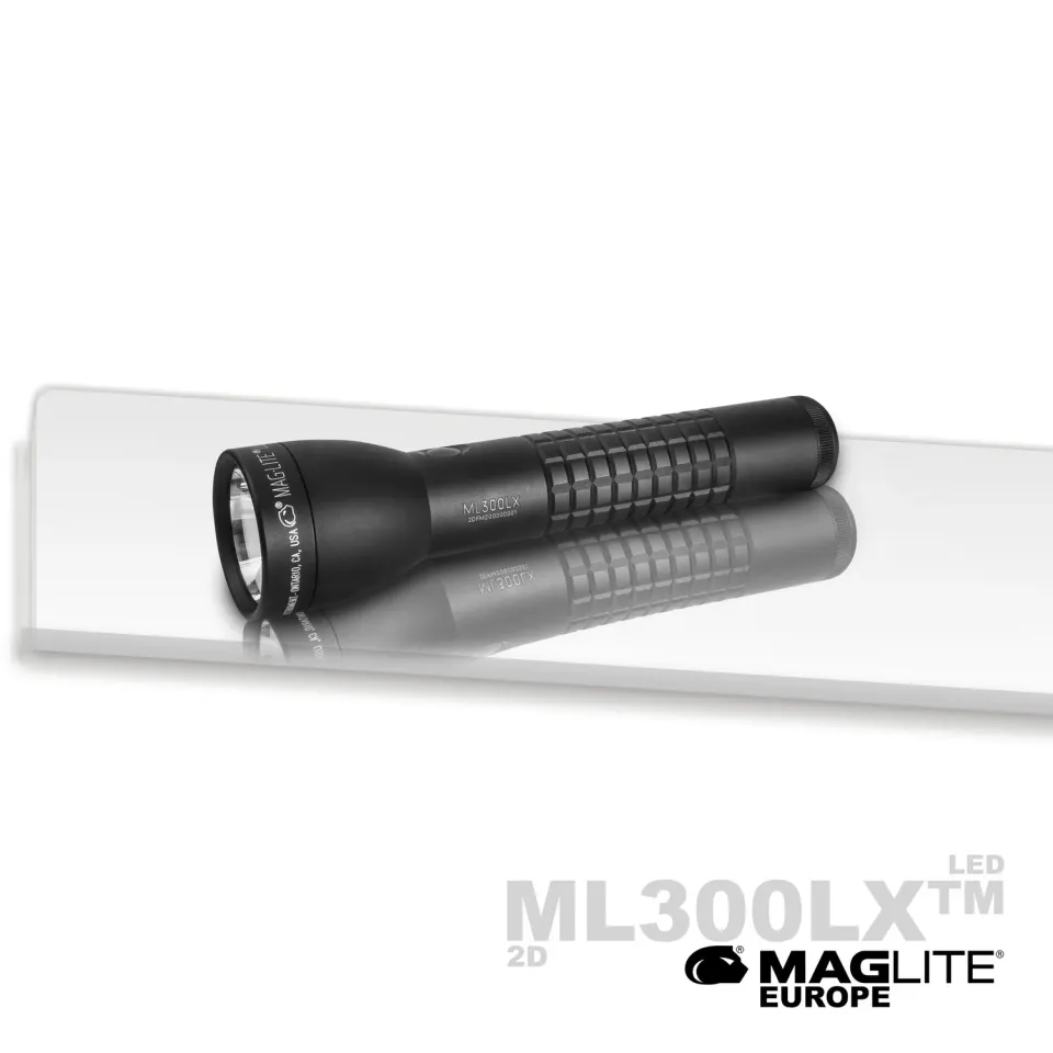 Mag-Lite ML300LX 2D LED-zaklamp zwart 524 lumen
