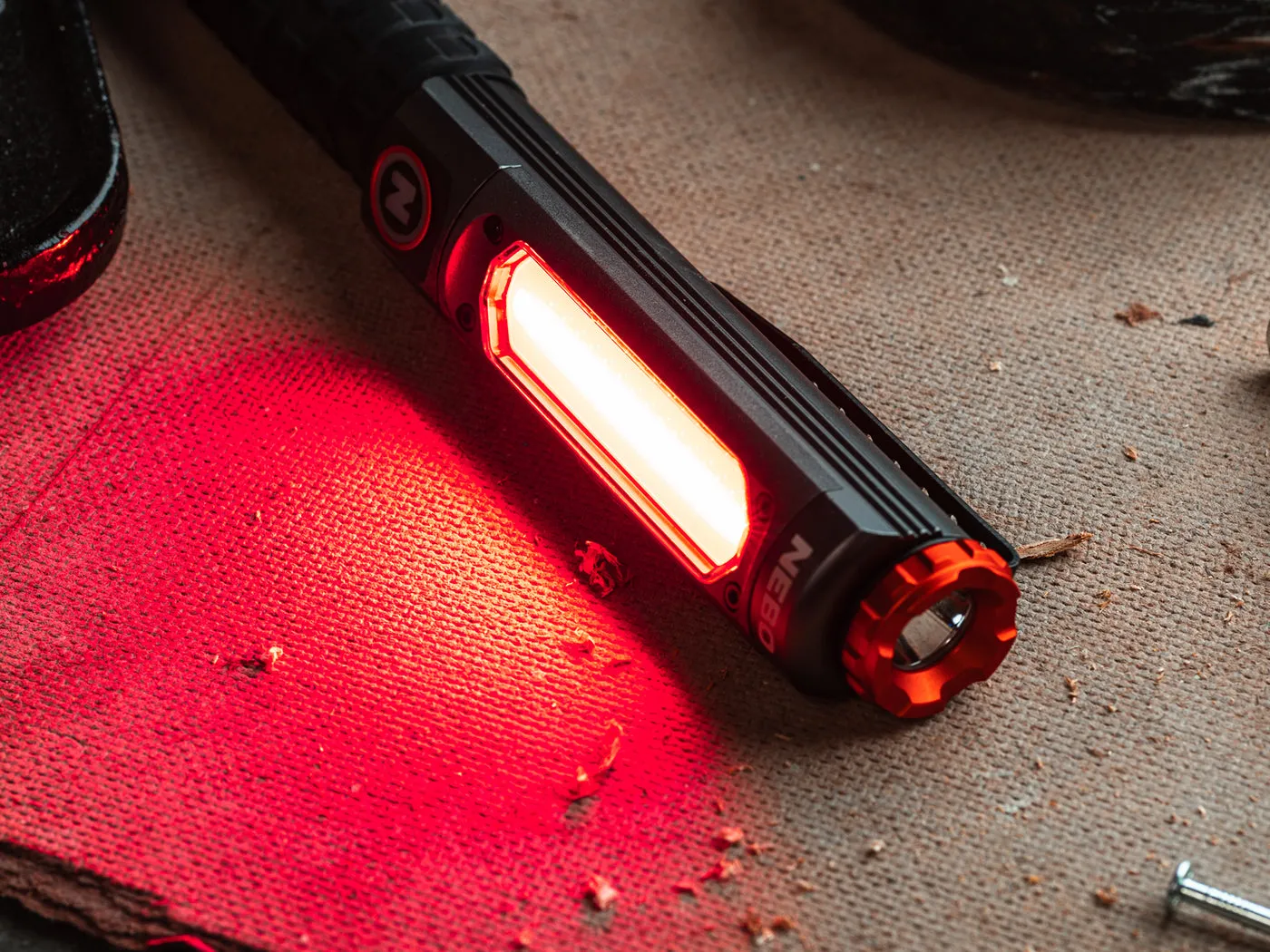 Nebo Big Larry Pro+ werklamp oplaadbaar 600 lumen
