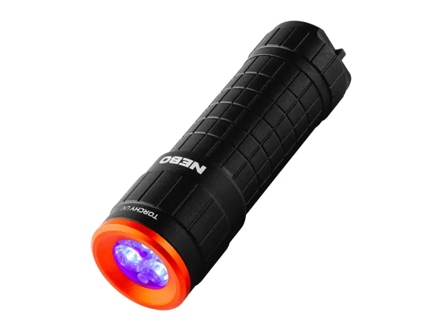 Nebo Torchy UV zaklamp AAA batterijen inspectie