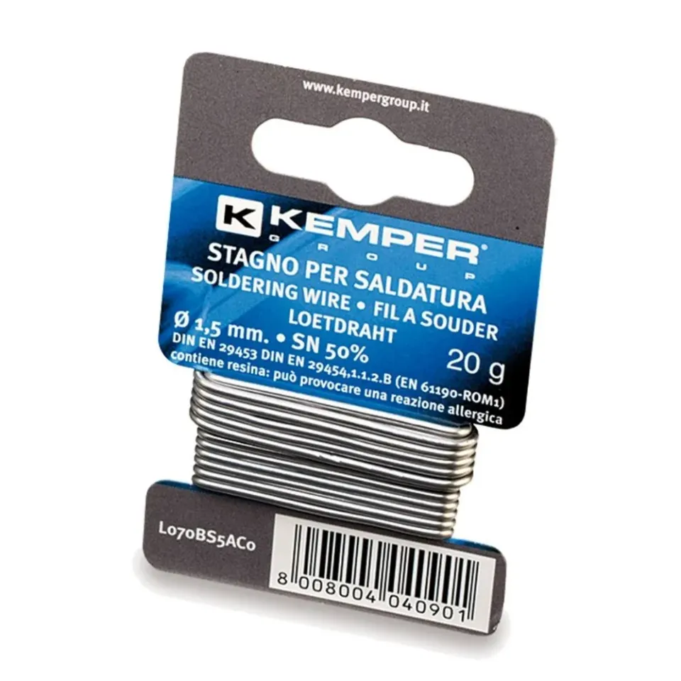 Kemper L070BS5AC0 soldeertin draad 20g