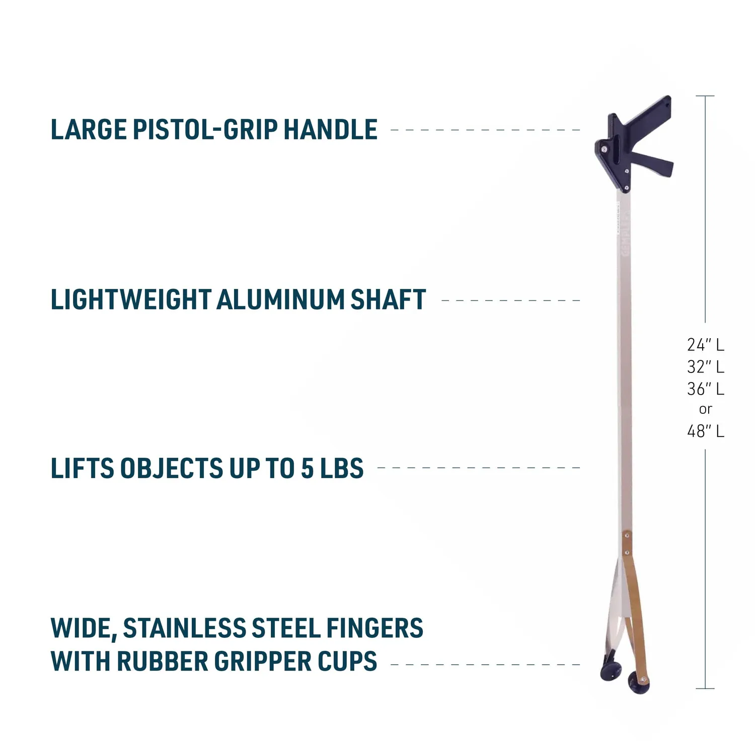 Gemplers grijptang 48 inch 12-pack metaalgrijper