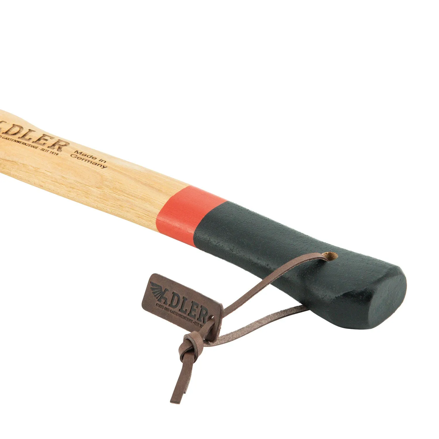 ADLER Yankee bijl met leren foedraal 38 cm scherp
