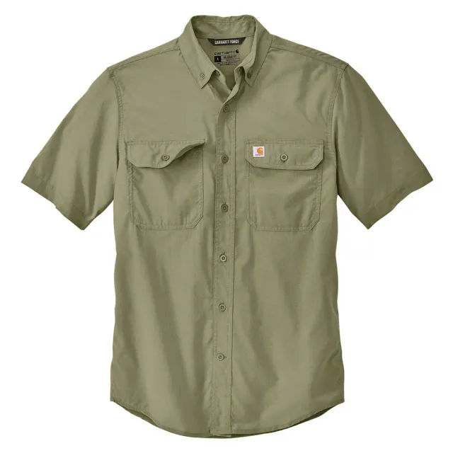 Carhartt Force Sun Defender overhemd korte mouw UPF50+