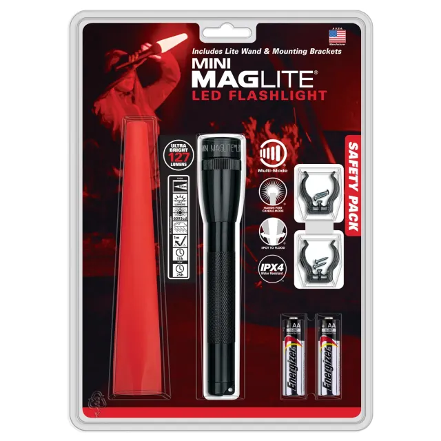 Mag-Lite Mini Maglite LED AA set wegveiligheid