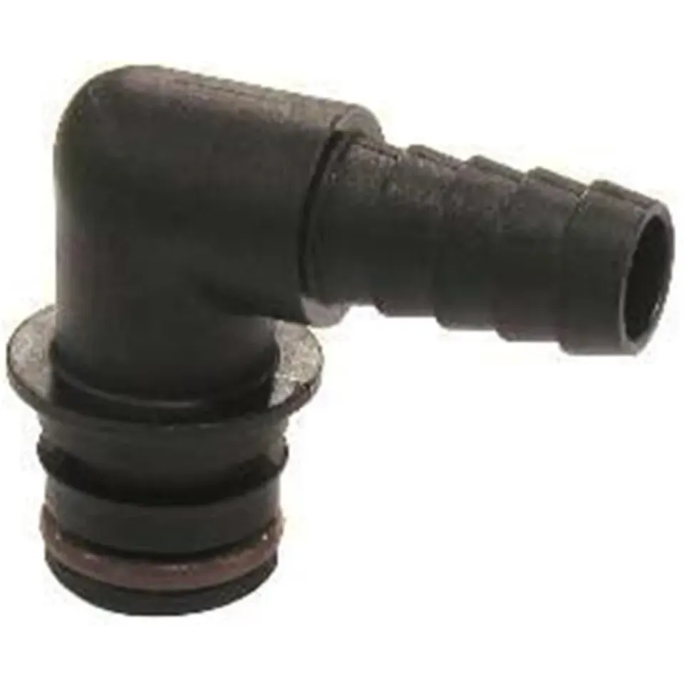 Fimco 5010424 knie 90° slangtule 3/8 inch pompdeel