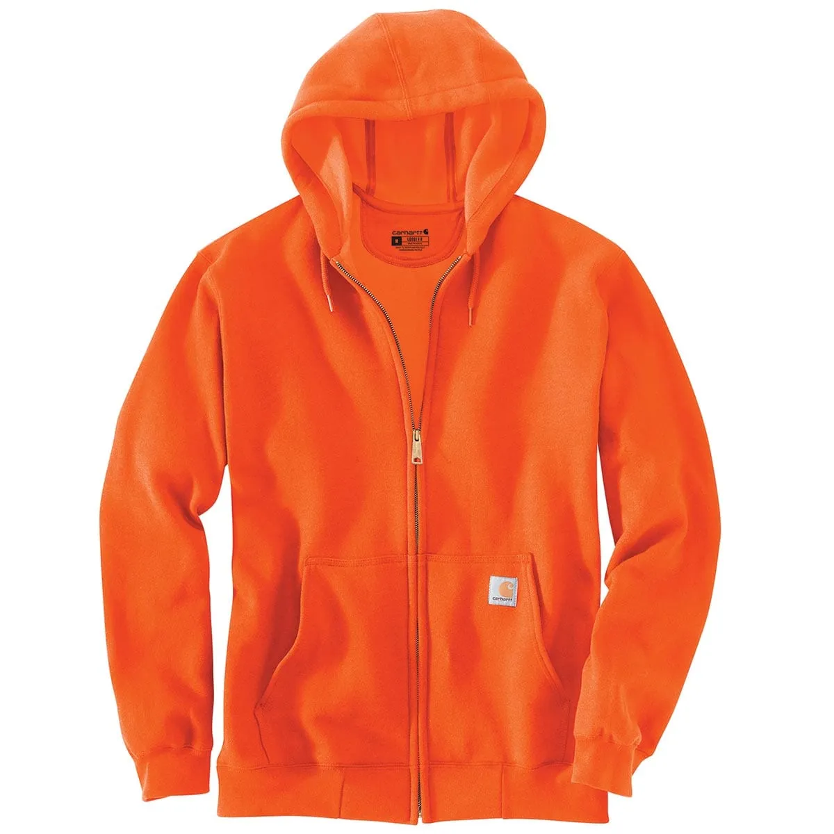 Carhartt K122EV Enhanced Visibility hi-vis hoodie full-zip