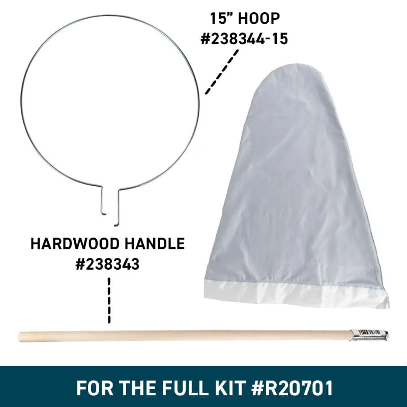 Gemplers 15 inch Sailcloth sleepnet zak zeildoek
