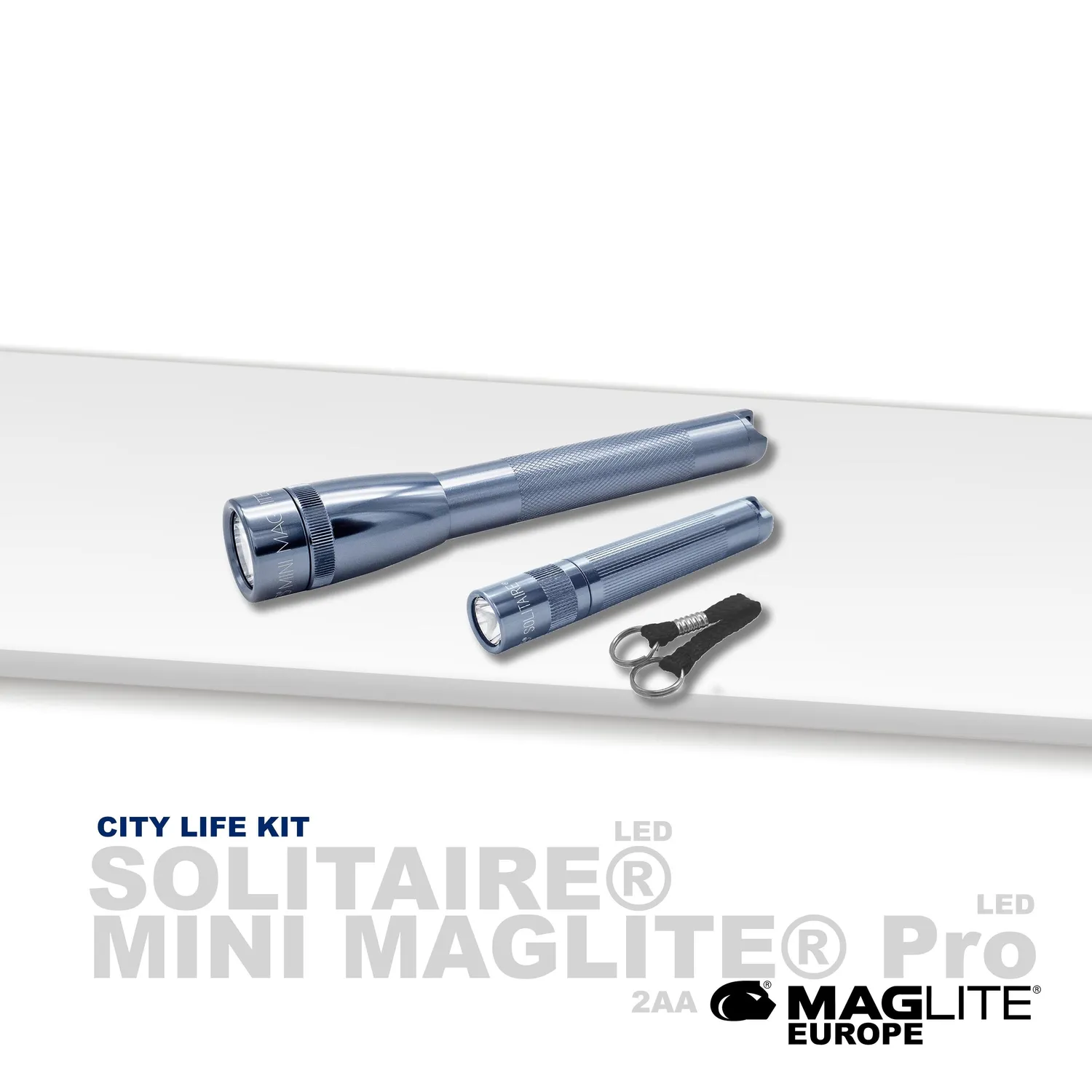 Maglite City Life Kit Mini Maglite Pro AA LED-zaklampenset 332 lumen