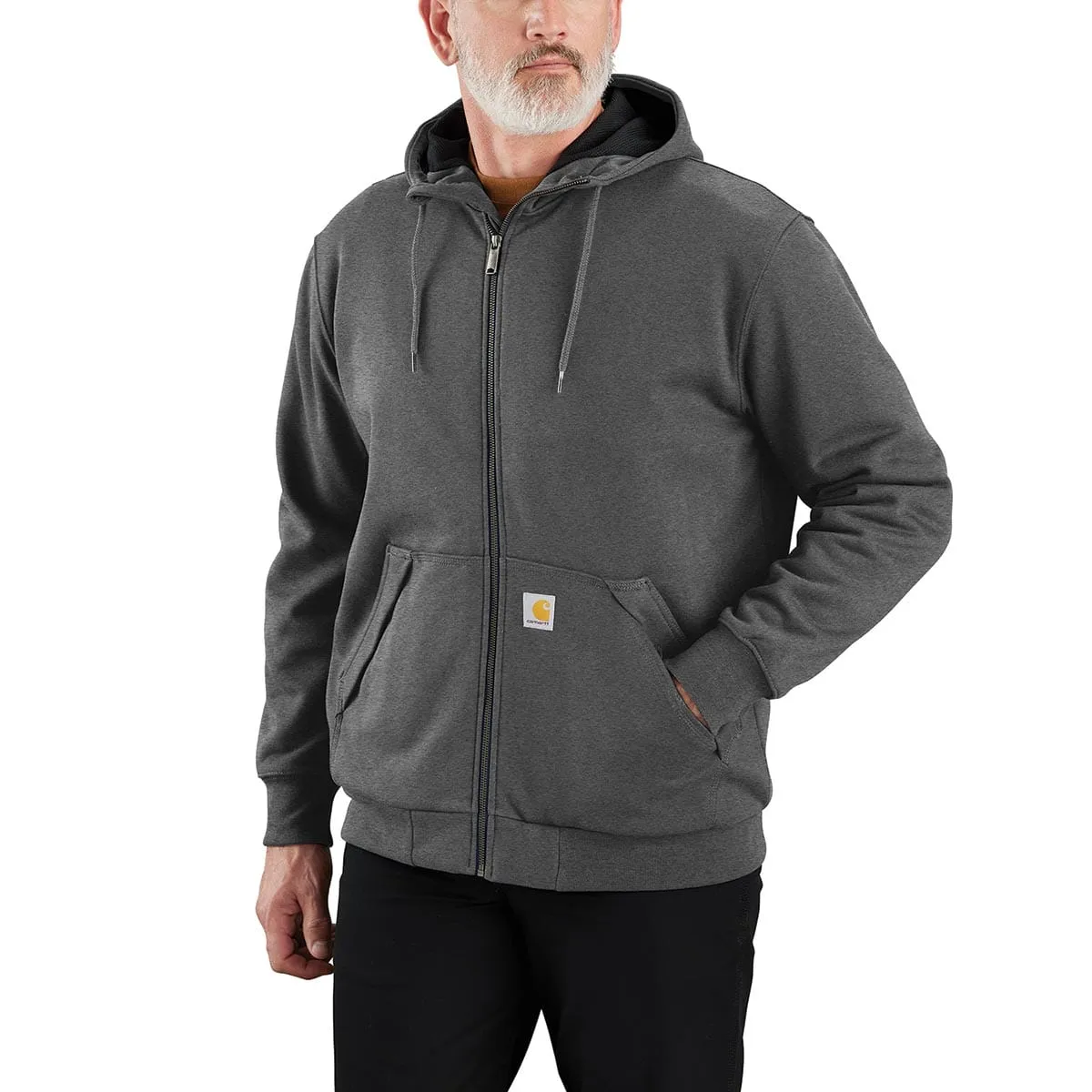 Carhartt Rain Defender 104078 sweatvest zwart L waterafstotend