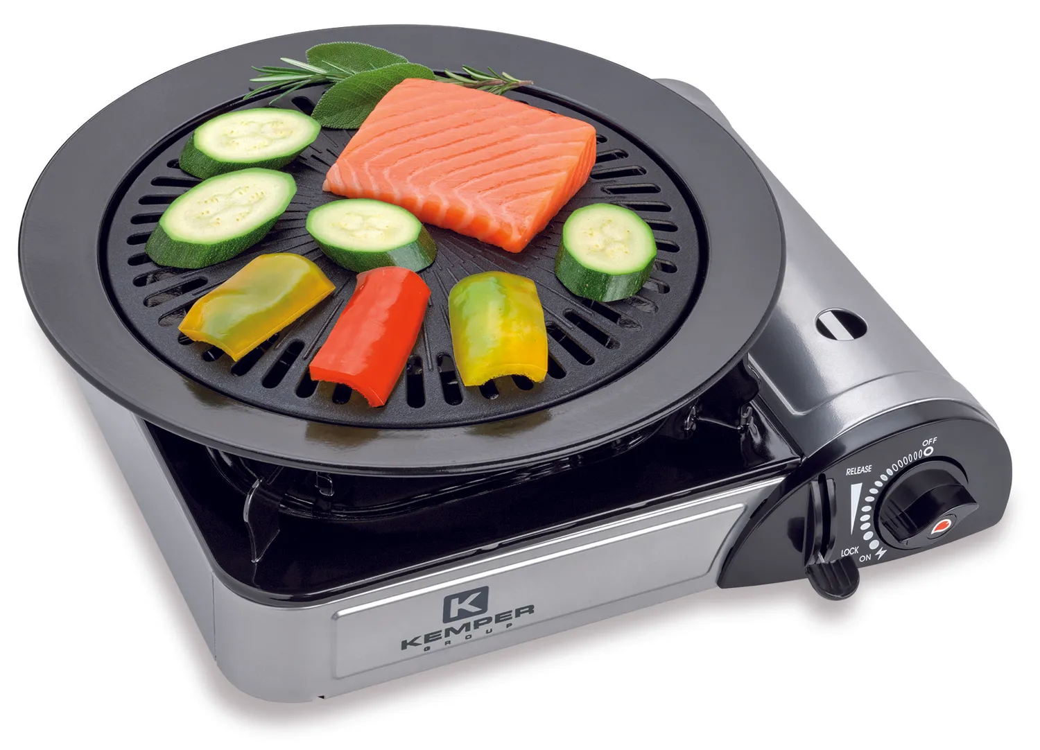 Kemper Group 104987P anti-aanbak plaat grill