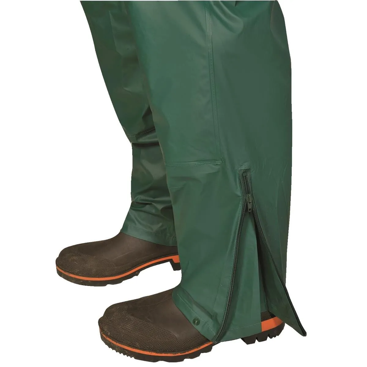 Gemplers PVC regenpak jas en broek groen 0,20 mm