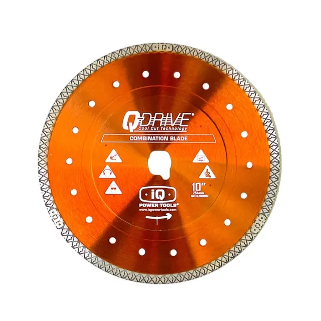 IQ Powertools Q-Drive Combo Tile 254mm tegelzaagblad