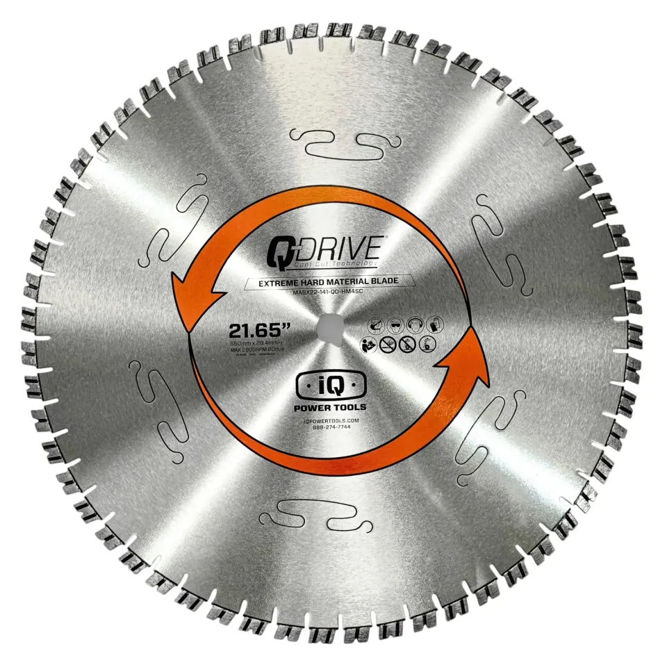 IQ Powertools MASX22-141-QD-HM4SC diamantzaagblad 550mm