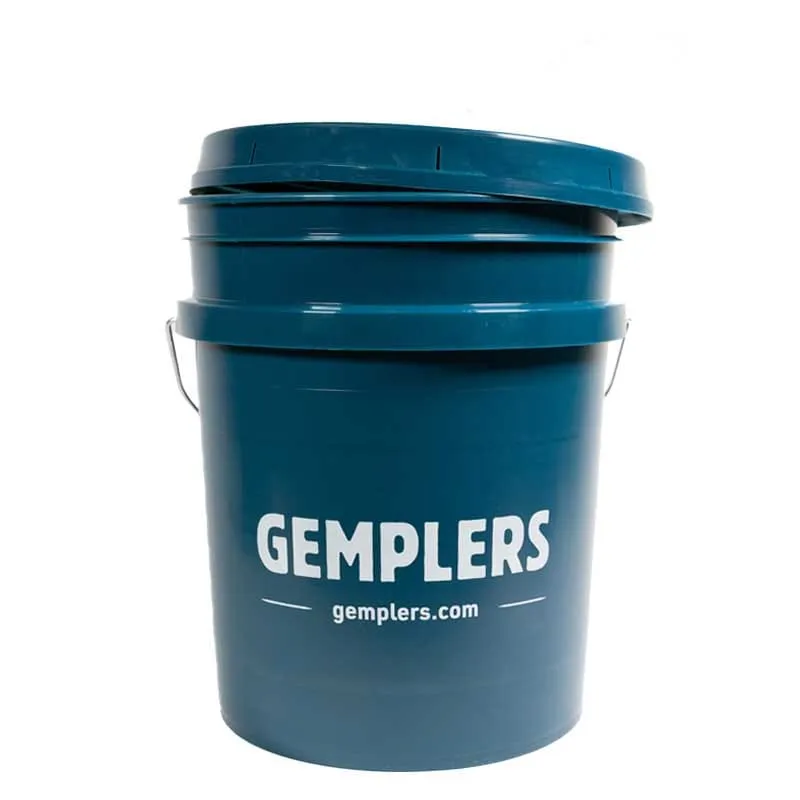 Gemplers emmer 19 liter 6-pack met deksel HDPE