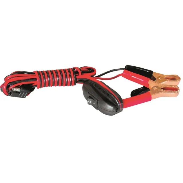 Fimco 5274443 accukabel 12V 244 cm krokodilklem schakelaar