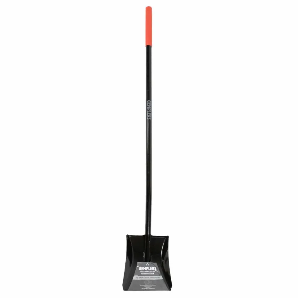 Gemplers All-Steel Square Point spade 48 inch staal