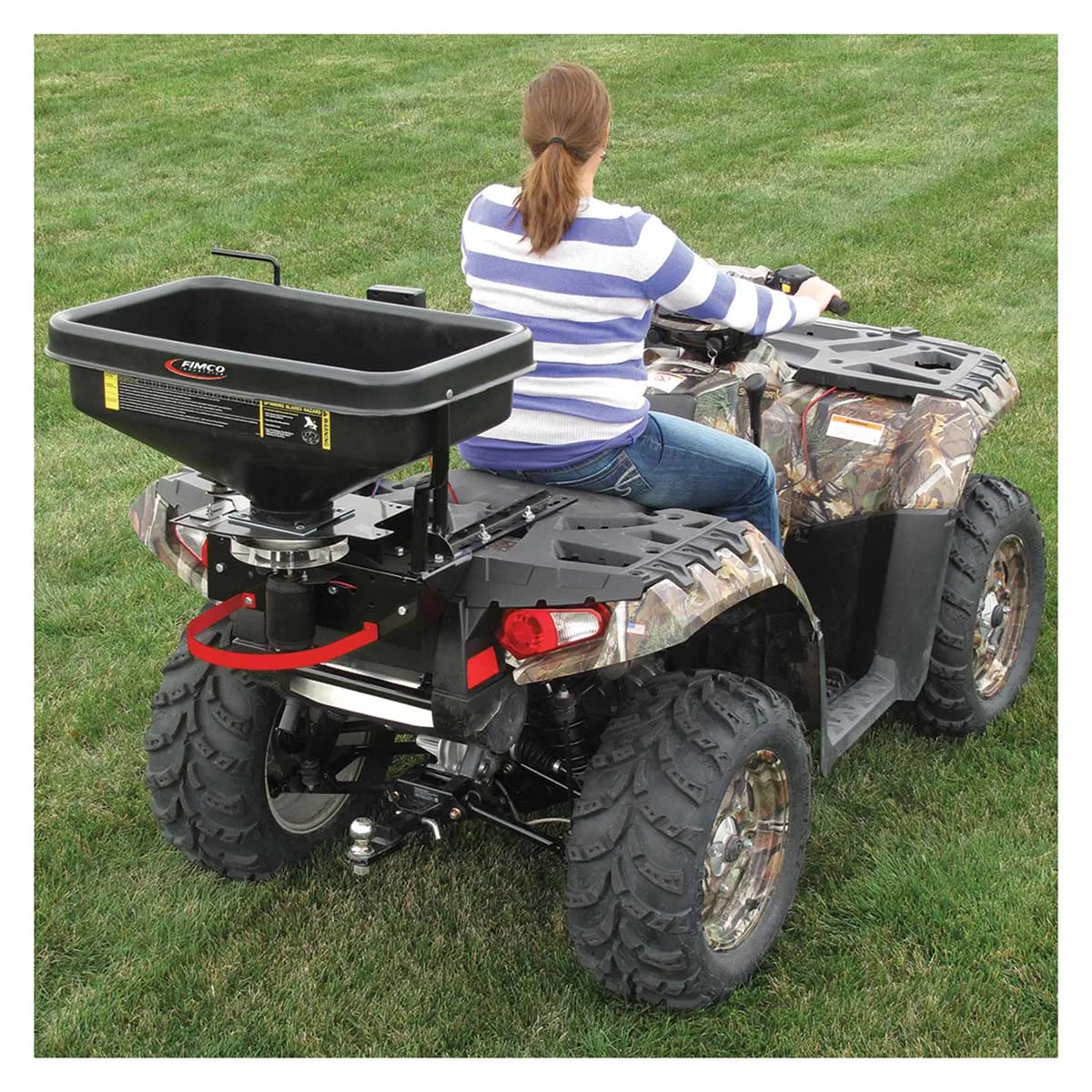 Fimco ATV DMS-12V strooier 145 lb 12V