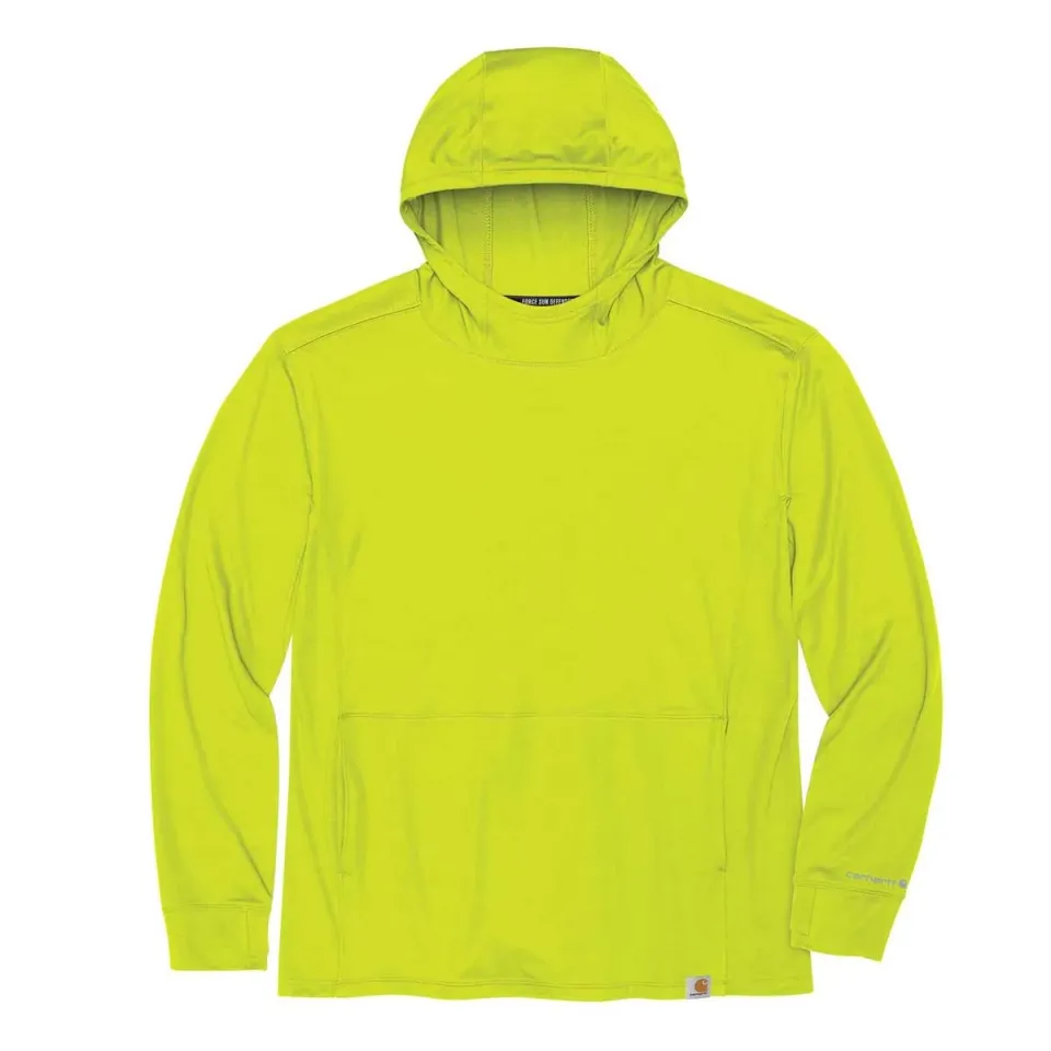 Carhartt Force Sun Defender hoodie lange mouw L met UV-bescherming