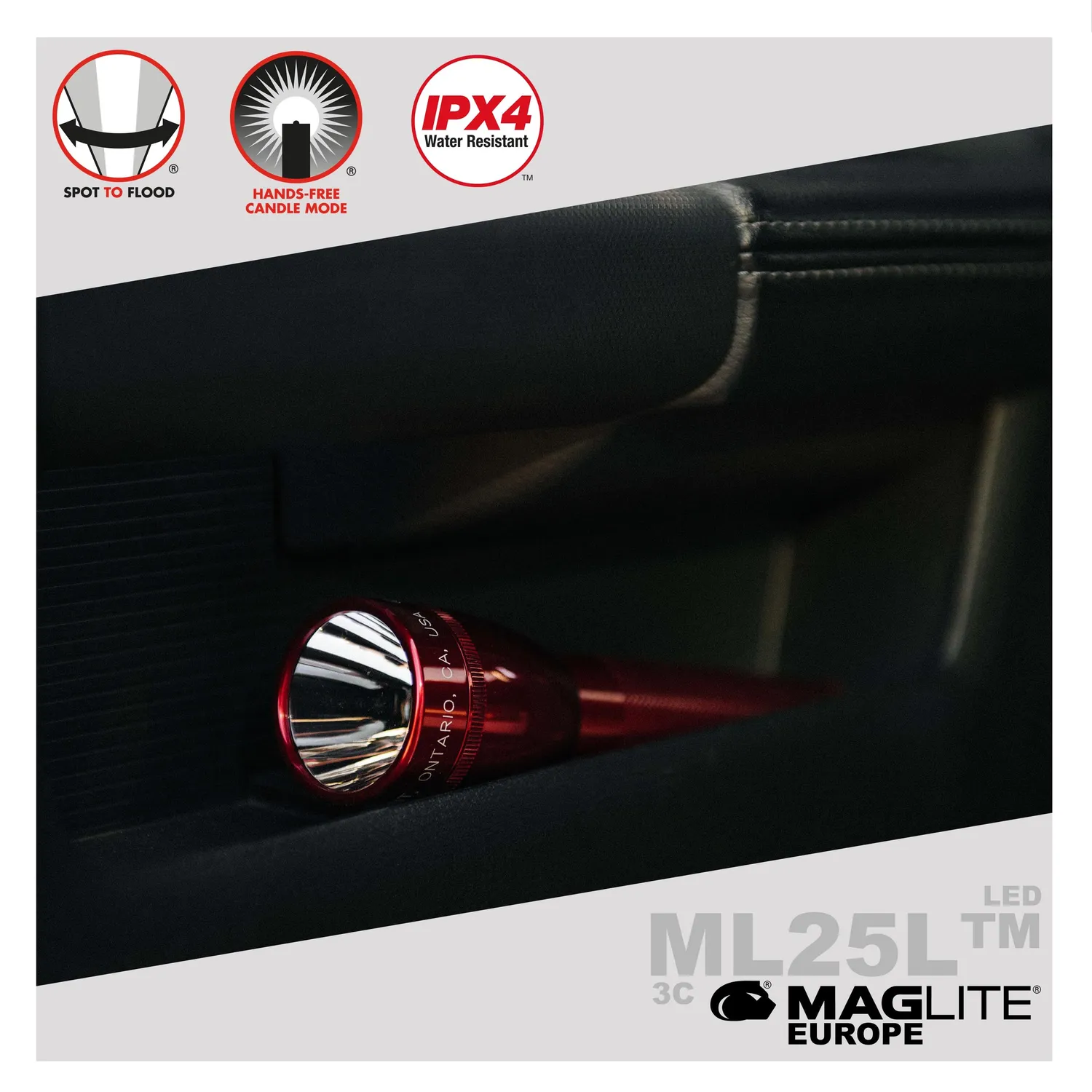 Maglite ML25LT LED zaklamp 3C zwart 173 lumen