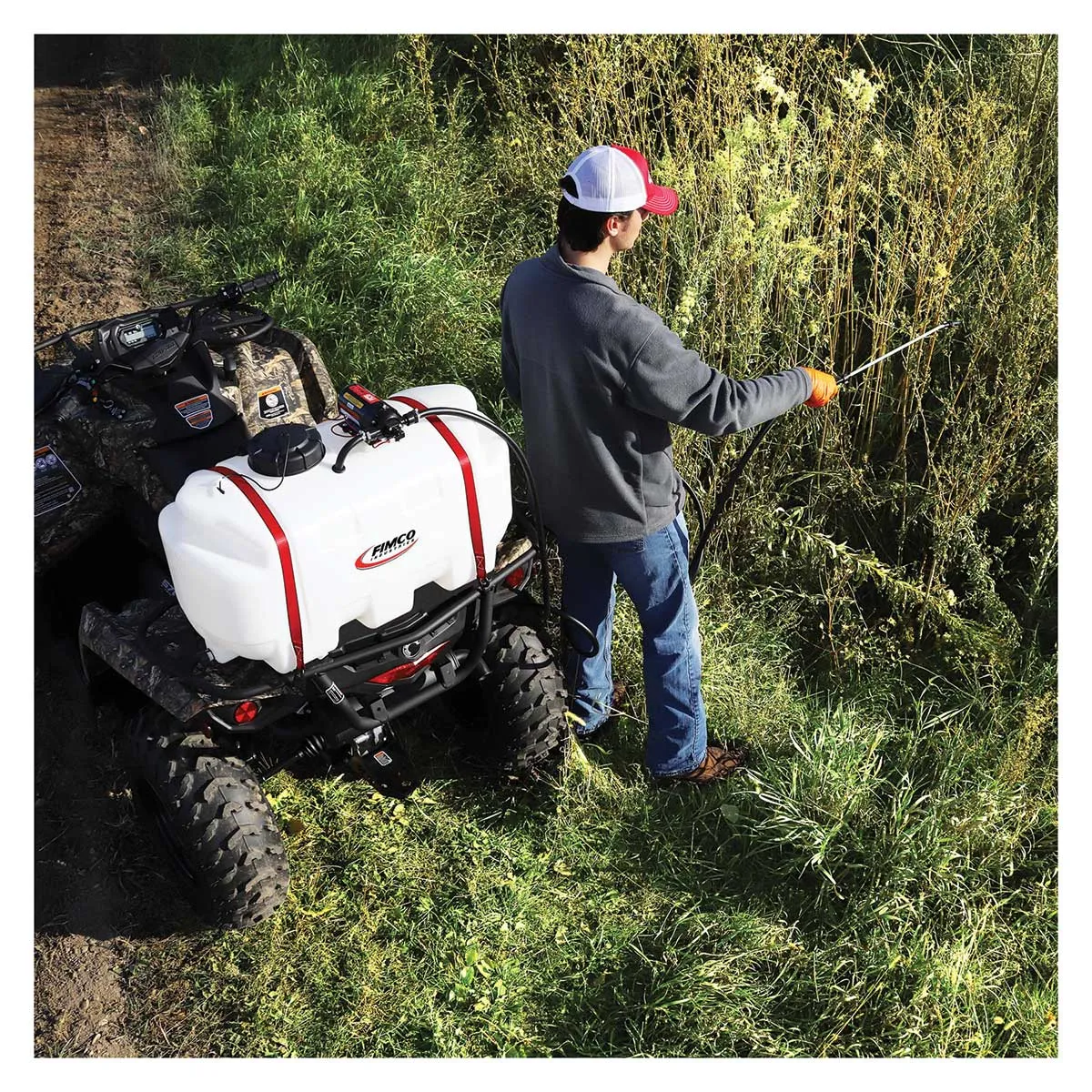 Fimco Brush Buster 25 Gallon 12V drukspuit 95 liter