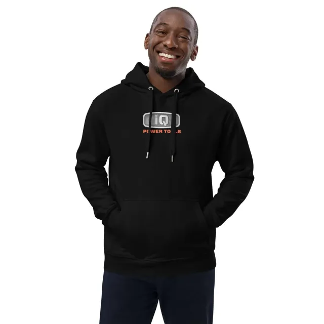 IQ Powertools Premium Eco hoodie bio-katoen maat L