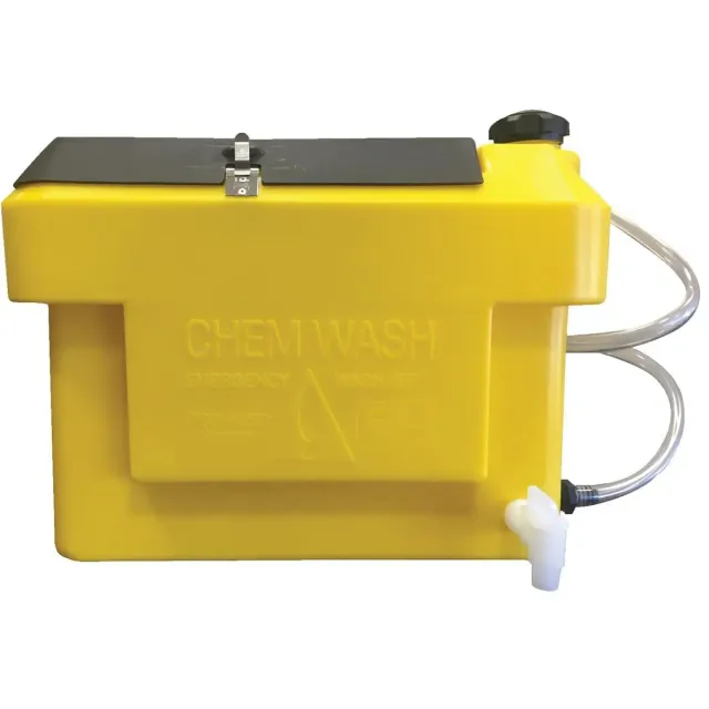 Gemplers Chemwash Emergency Wash Kit oogdouche met slang