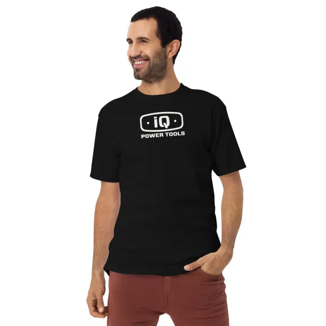 IQ Powertools iQ Power T-shirt heren heavyweight katoen