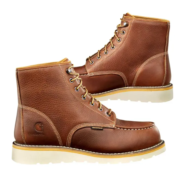 Carhartt Wedge 6 inch veiligheidslaars staal tan