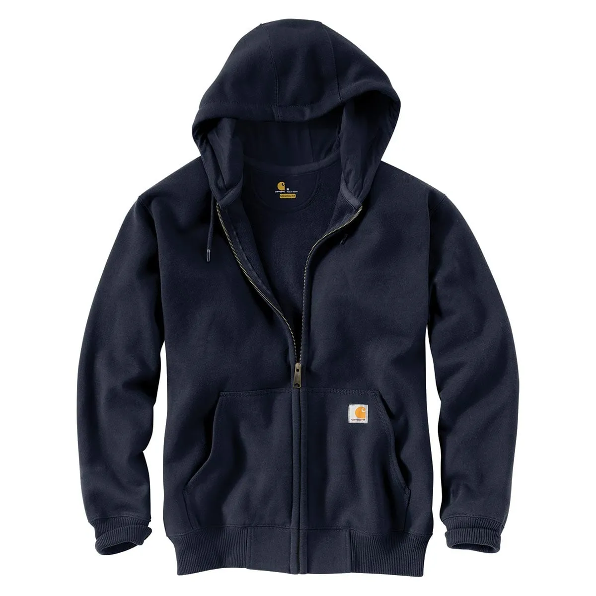 Carhartt Rain Defender sweater zwart met rits heavyweight