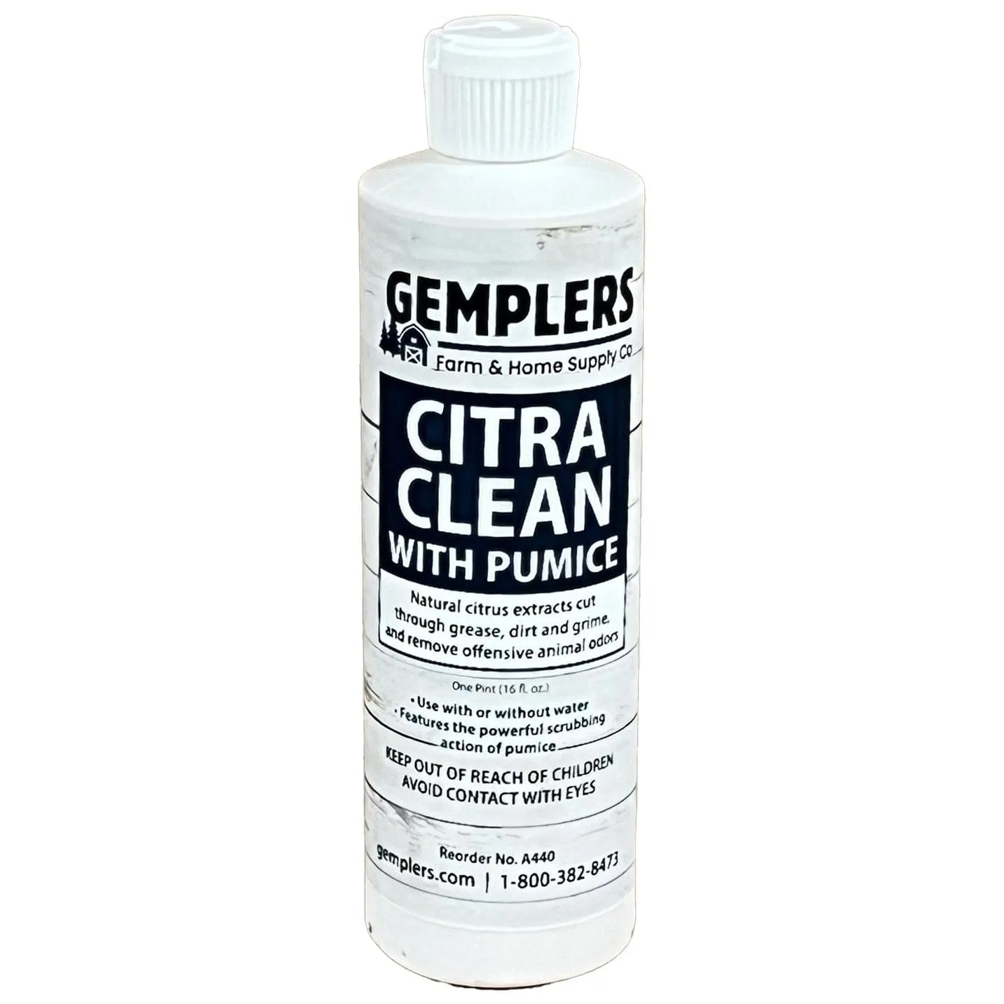 Citra Clean handreiniger grit 1pt sinaasappel waterloos