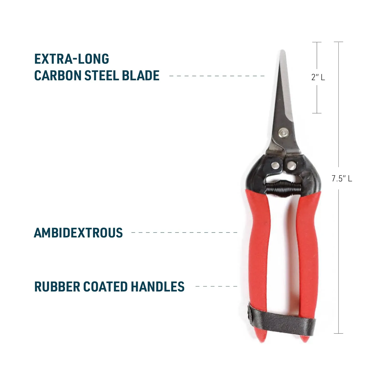 Gemplers Needlenose Fruit Pruner snoeischaar 19 cm carbonstaal
