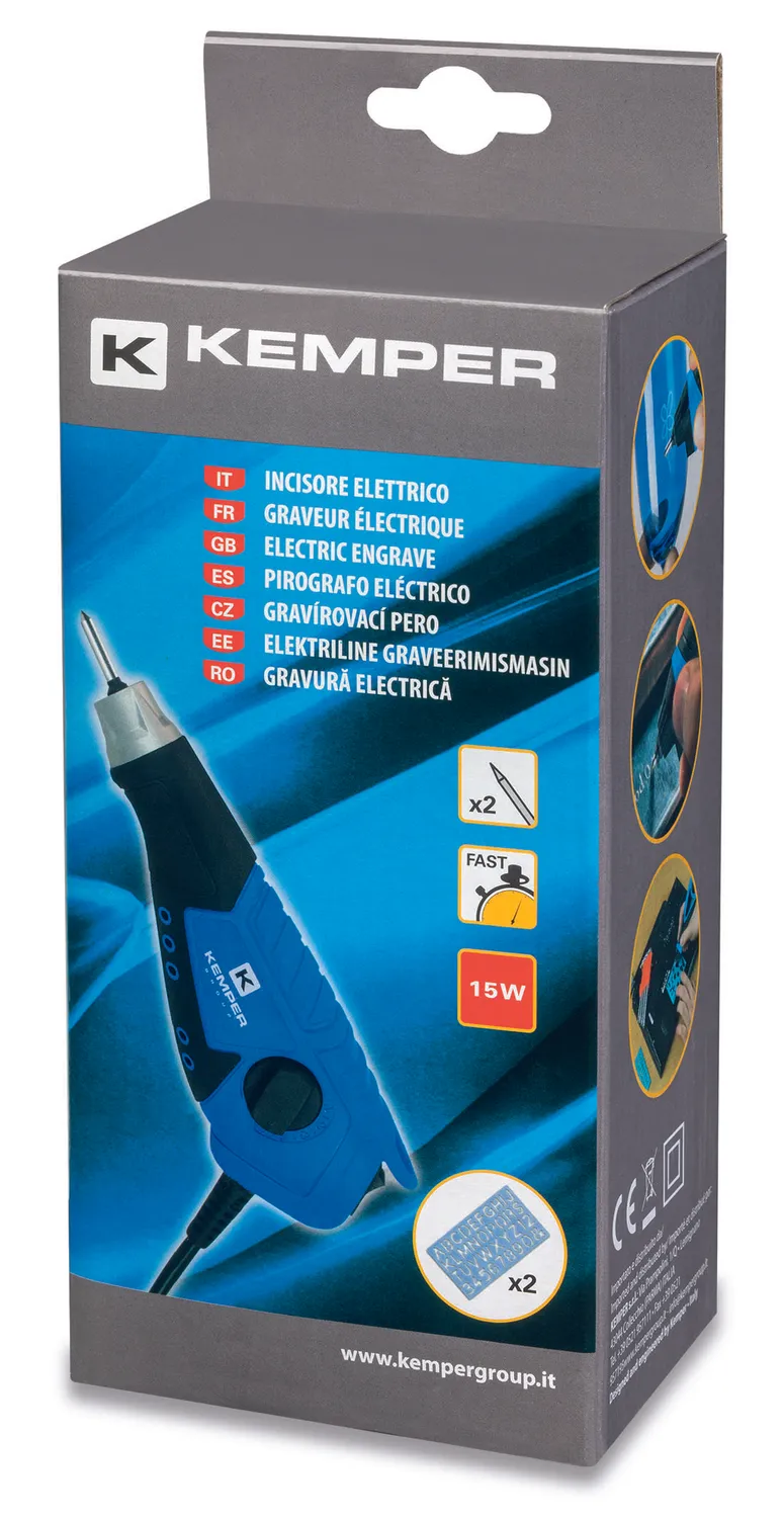 Kemper 1780 graveerpen elektrisch voor metaal