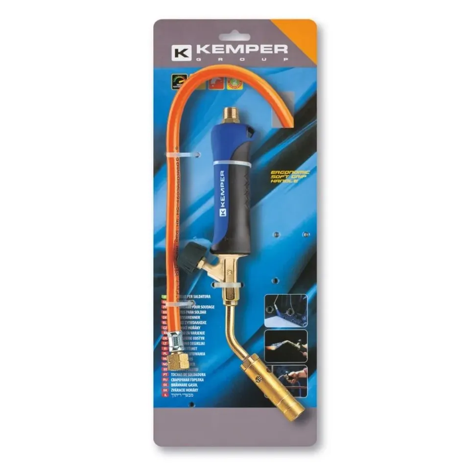 Kemper 1217T soldeerbrander 17 mm met slang