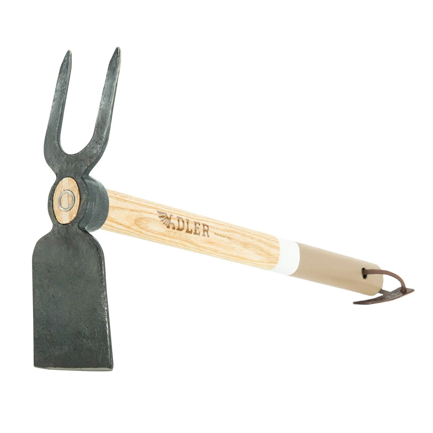 ADLER Lily tuinschoffel 2-tand naturel S 450 mm zandgrond